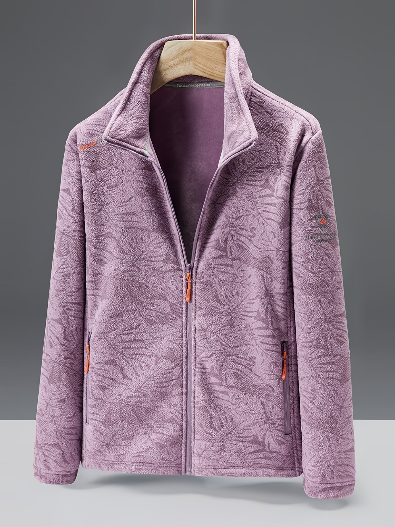 Lucy - Modieuze outdoor fleece dames jas met kraag