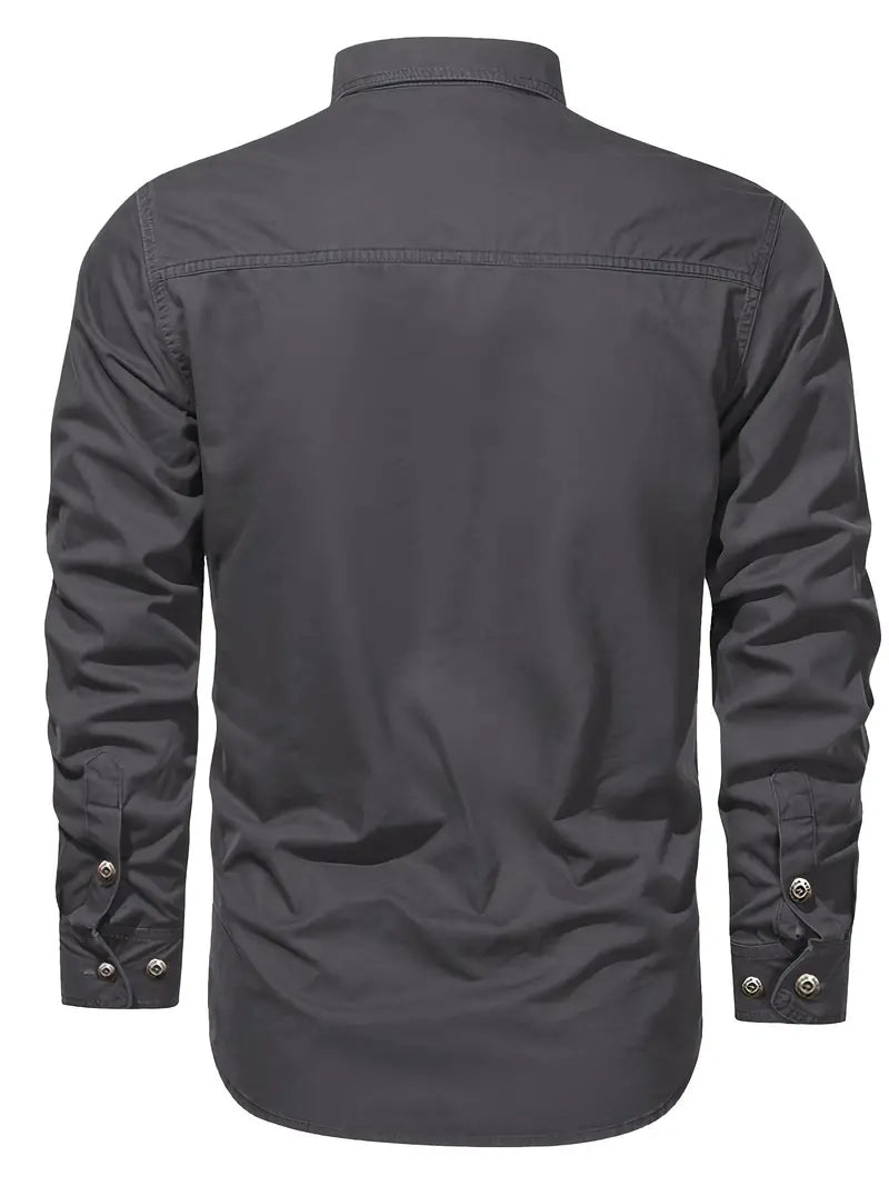 Gonzalo - Casual cargo outdoor heren overhemd