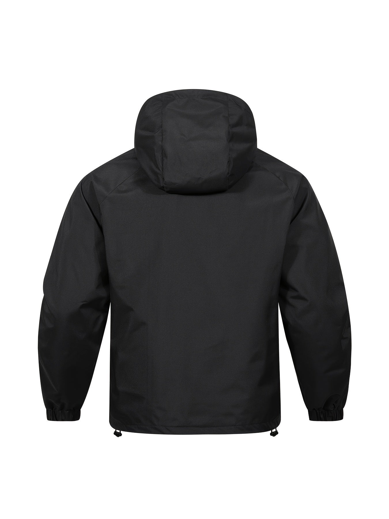 Vince - Stijlvolle heren sport windjack met capuchon quarter zip