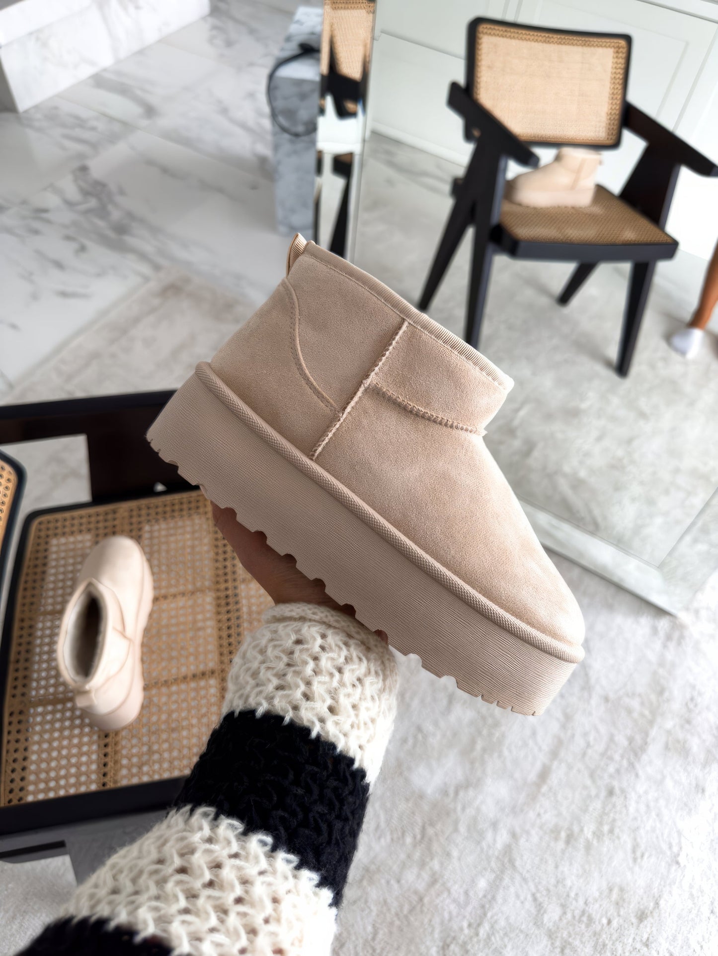 Jasmin - Fall platform boots Felesty