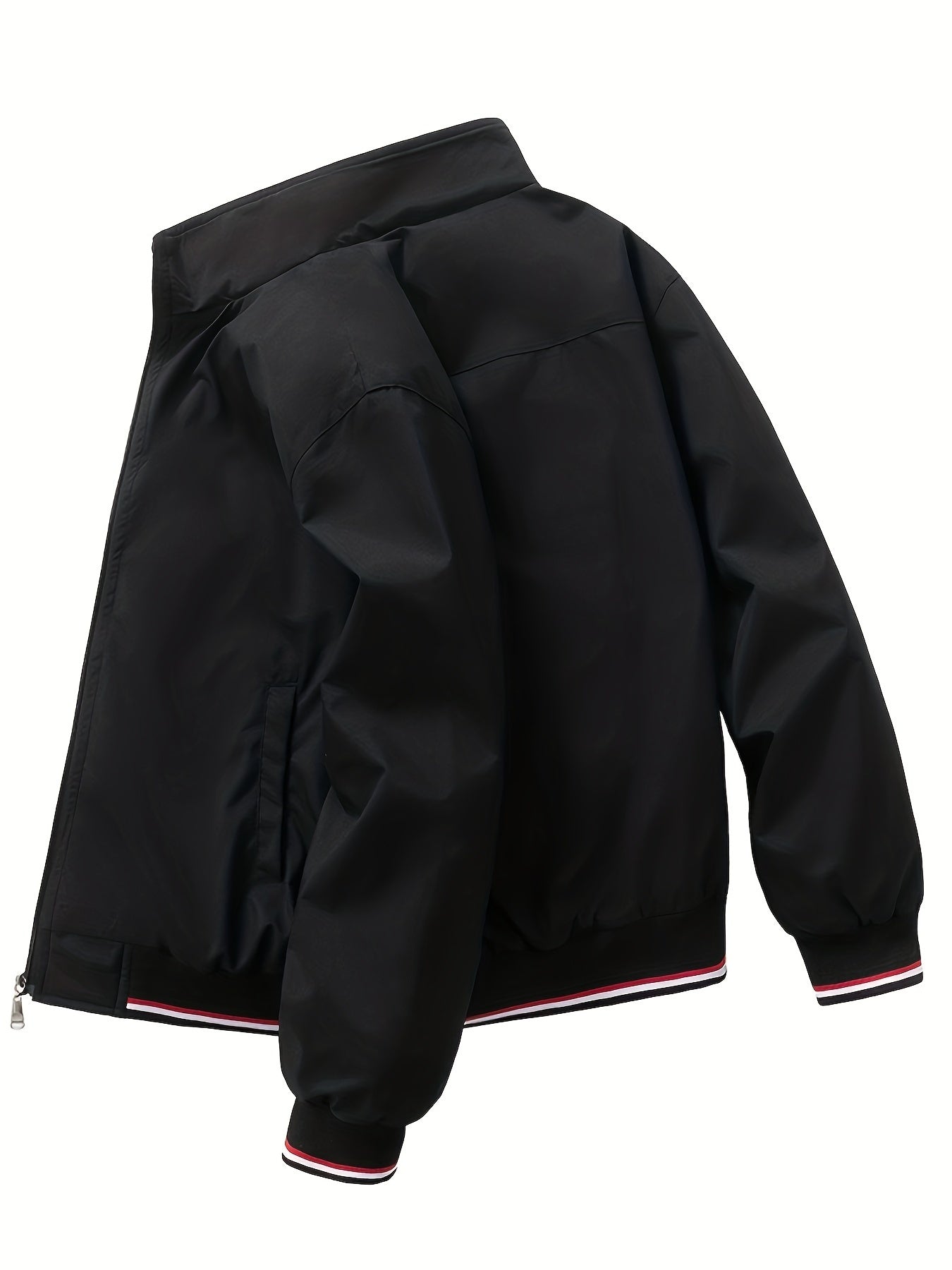 Kjell - Trendy windbreaker heren jas met kraag en rits