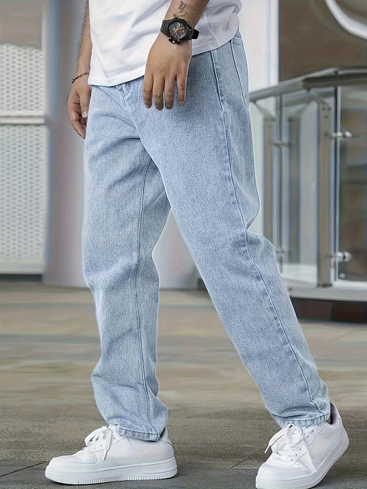 Hugo - Casual straight leg light washed heren jeans