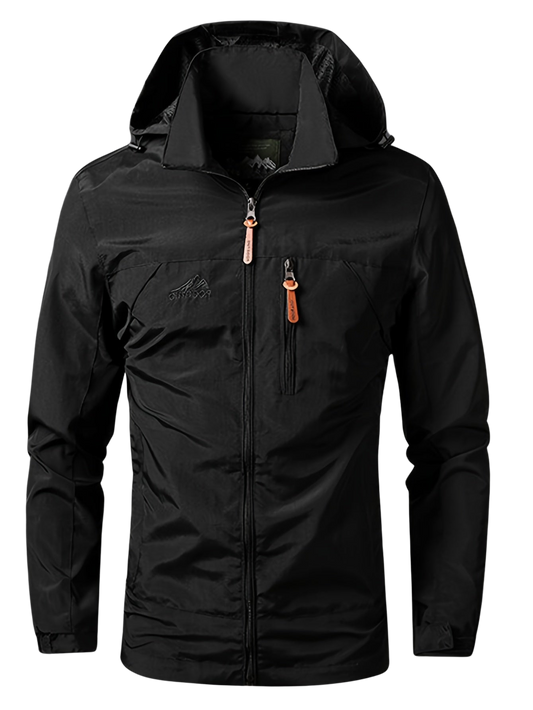 Grylls - Trendy wind-en waterdichte outdoor heren jas met capuchon