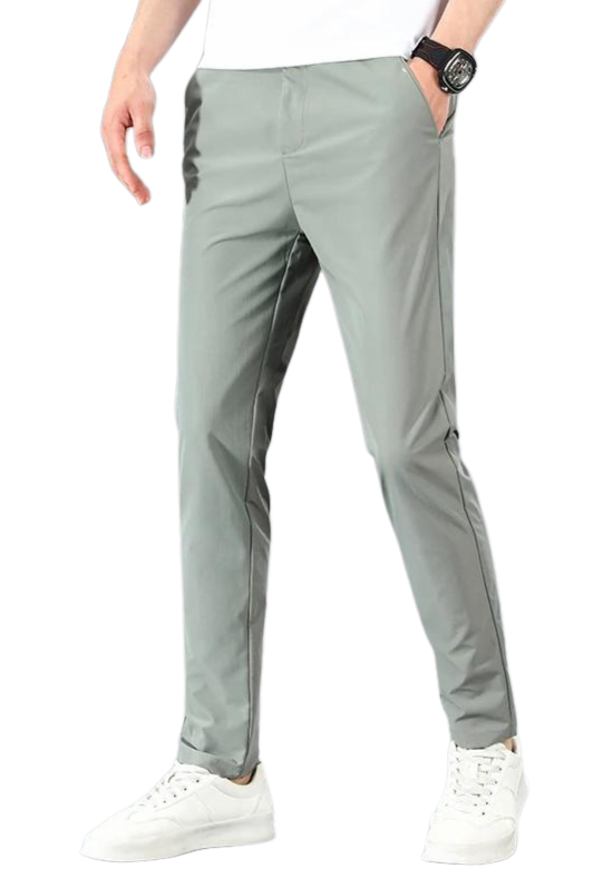 Figo - Stijlvolle chino slim leg heren broek