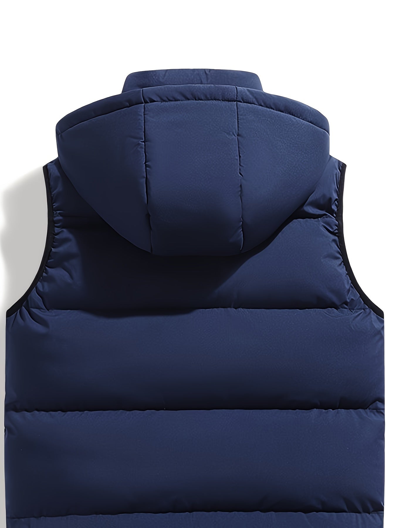 Gregory - Casual gewatteerde heren bodywarmer met capuchon