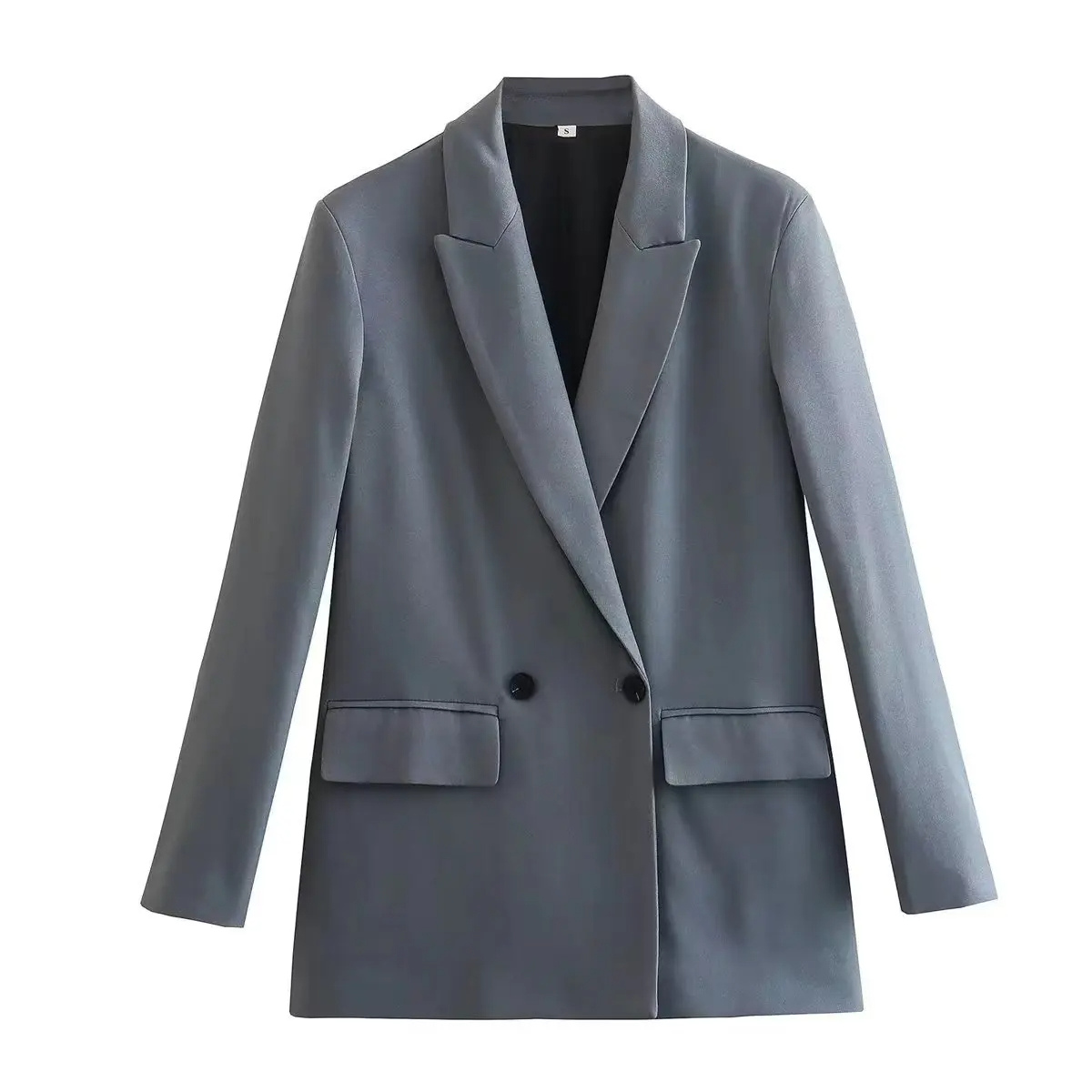 Courtney - Stijlvolle lange dames blazer double breasted