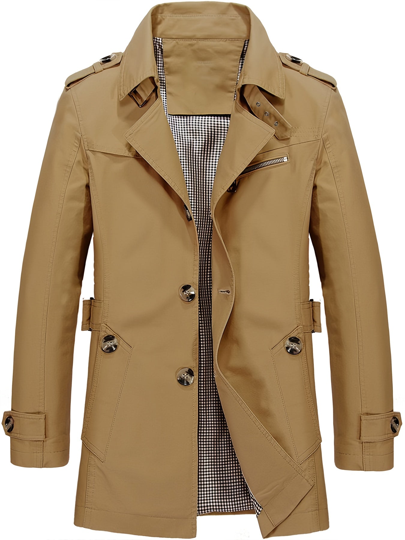 Axel - Luxe trenchcoat lange jas voor heren