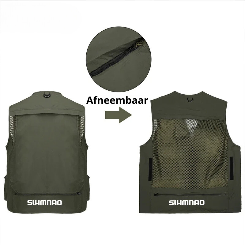 Udyr - Waterdichte outdoor cargo heren vest