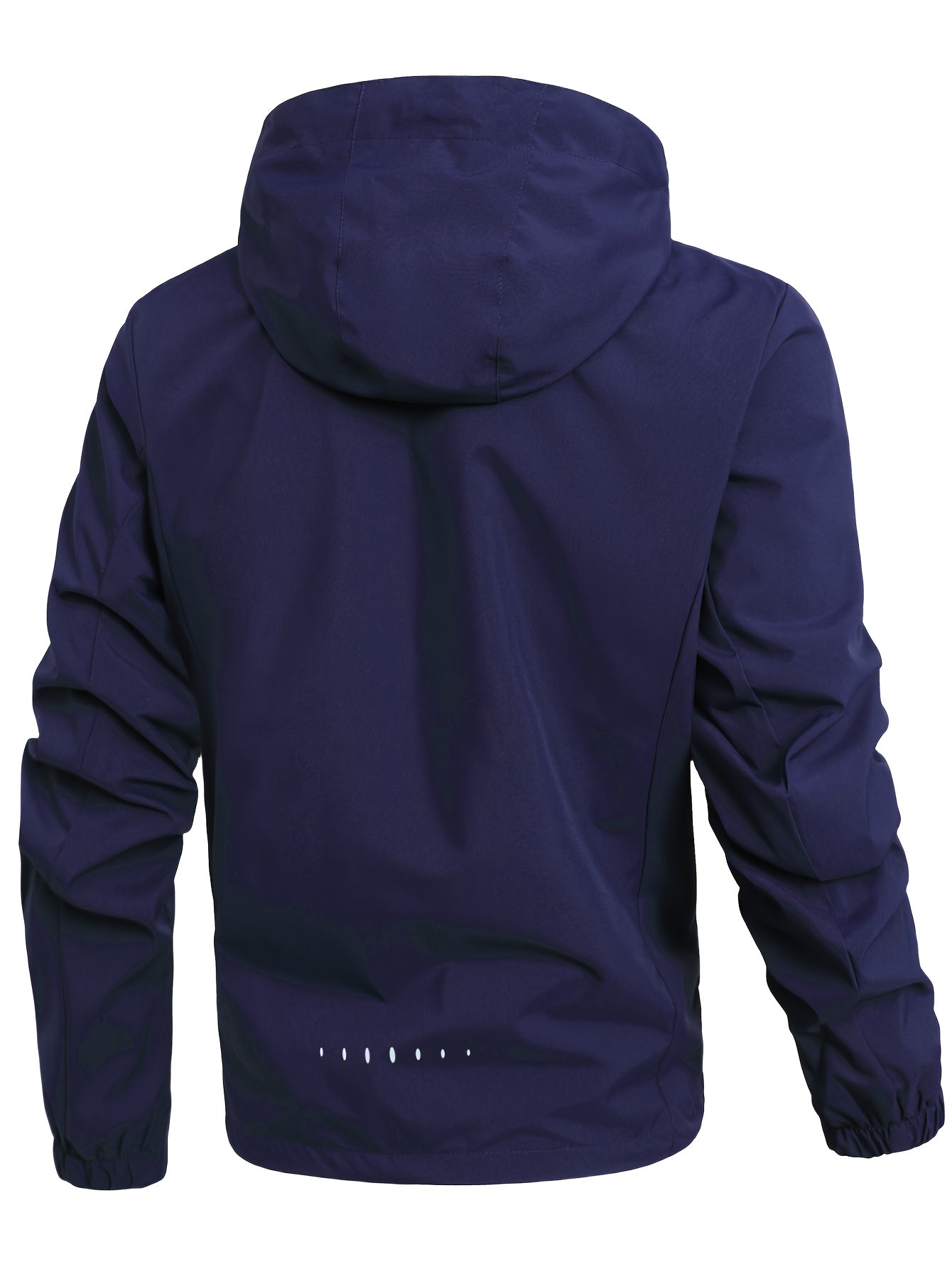 Felesty Casual effen heren regenjas met capuchon1