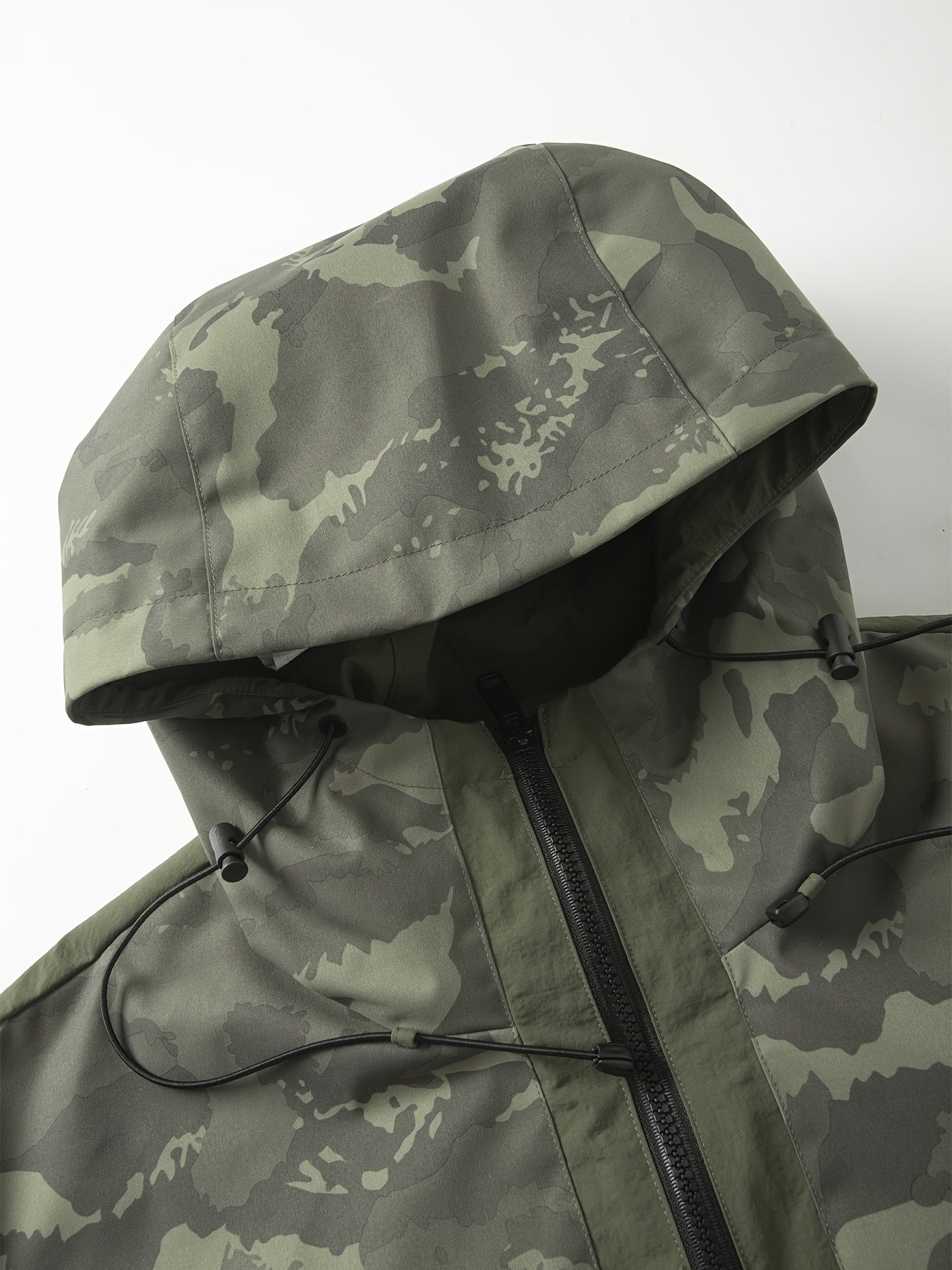 Felesty Trendy camouflage heren windbreaker met rits1