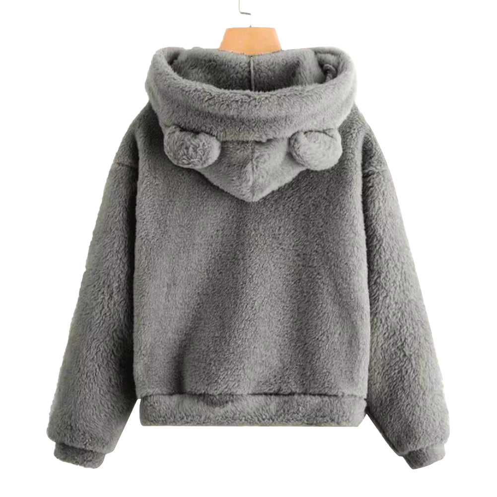 Cindy - Comfy teddy hoodie voor dames