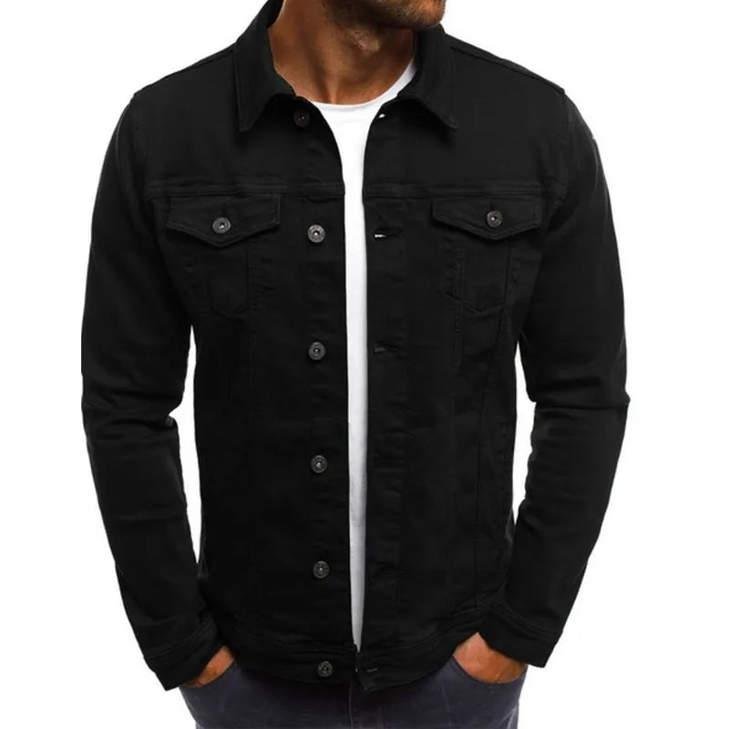 Vince - Casual lange mouw denim heren shirt