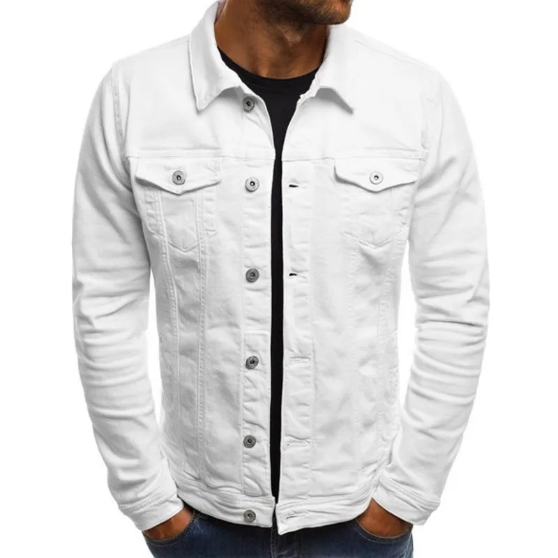 Vince - Casual lange mouw denim heren shirt