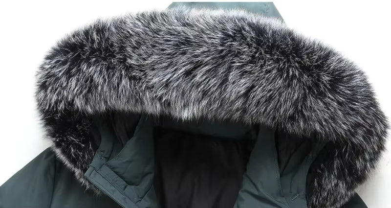 Magnus - Parka heren winterjas met capuchon