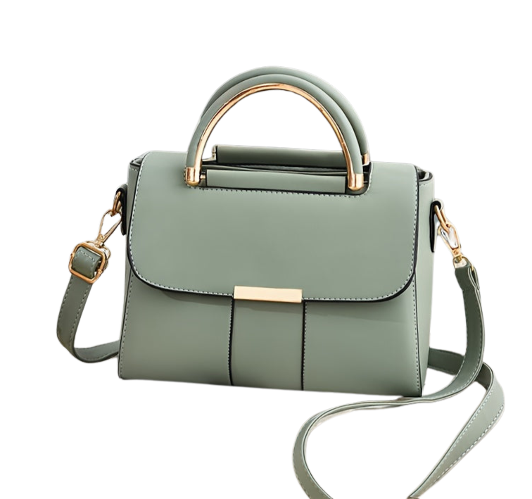 Elly - Elegante leren dames handtas met magnetische sluiting