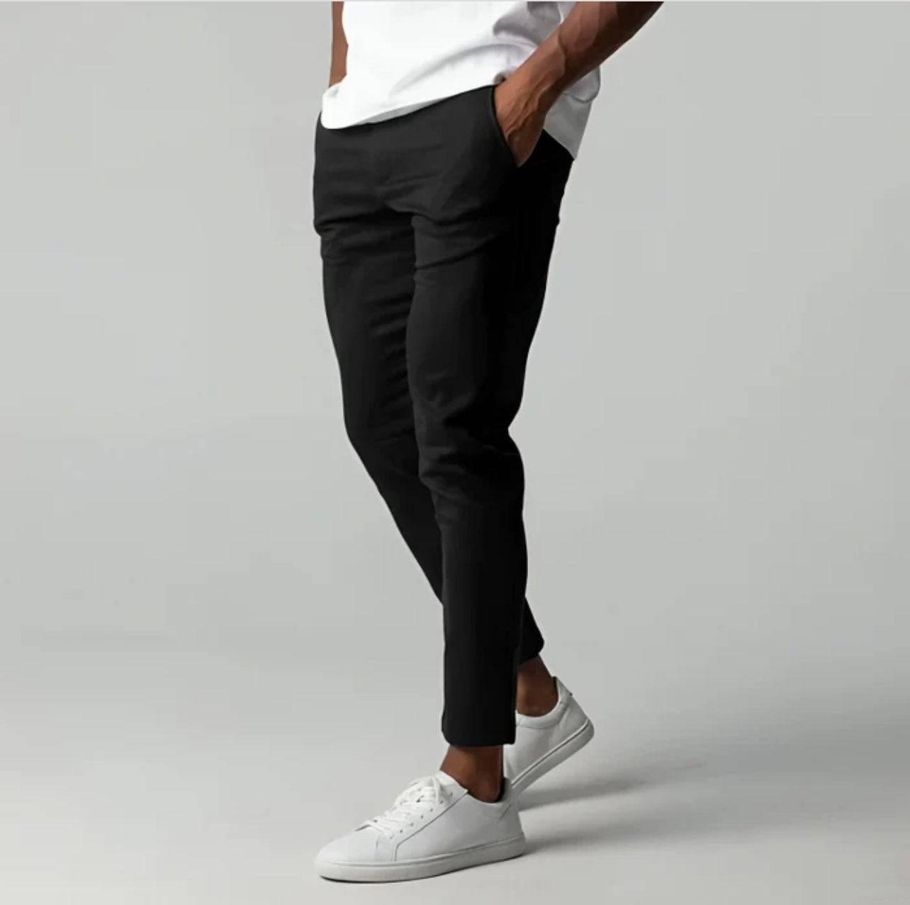 Alex - Comfortabele Chino Stretchbroek voor Heren - Felesty