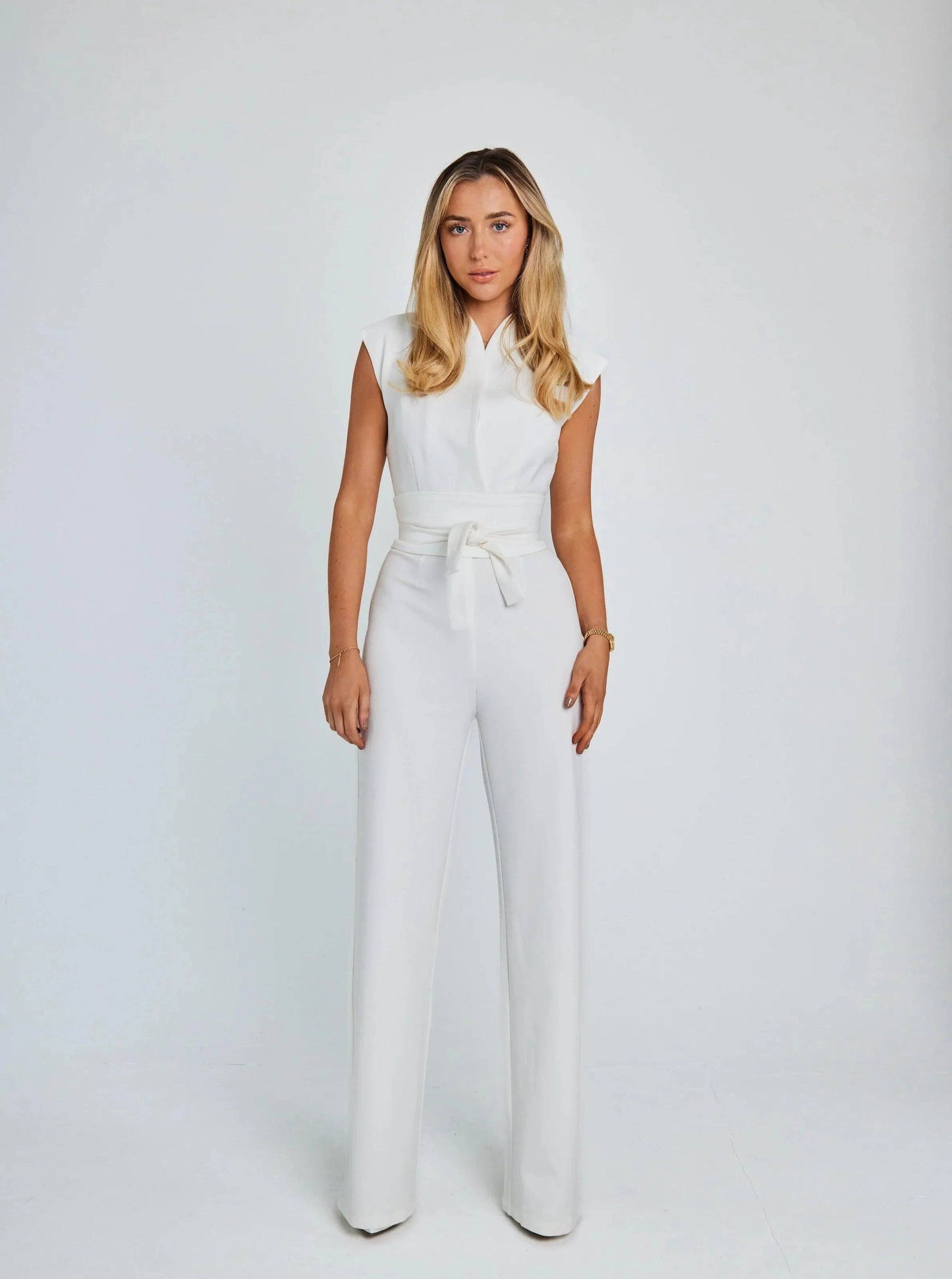 Amani - Trendy jumpsuit met wijde pijpen - Felesty