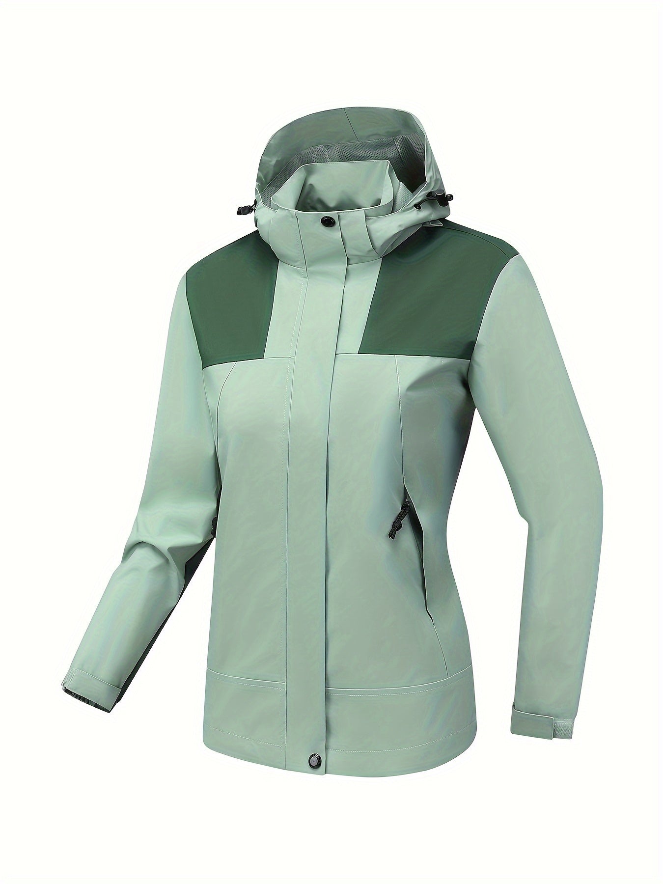 Harmony - Casual wind- en waterdichte outdoor dames jas met capuchon