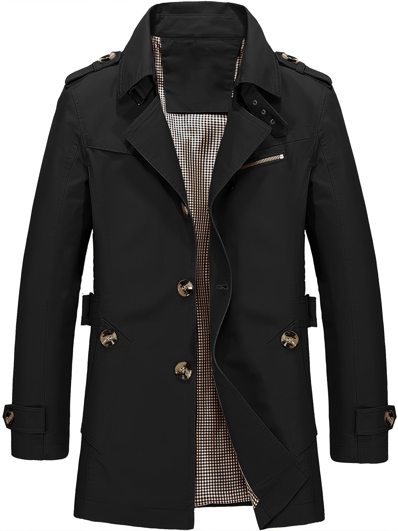 Axel - Luxe trenchcoat lange jas voor heren