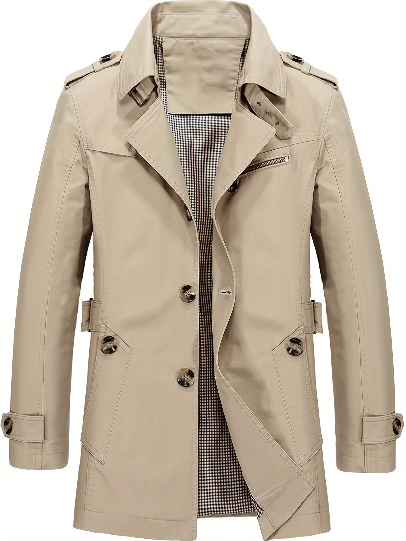 Axel - Luxe trenchcoat lange jas voor heren