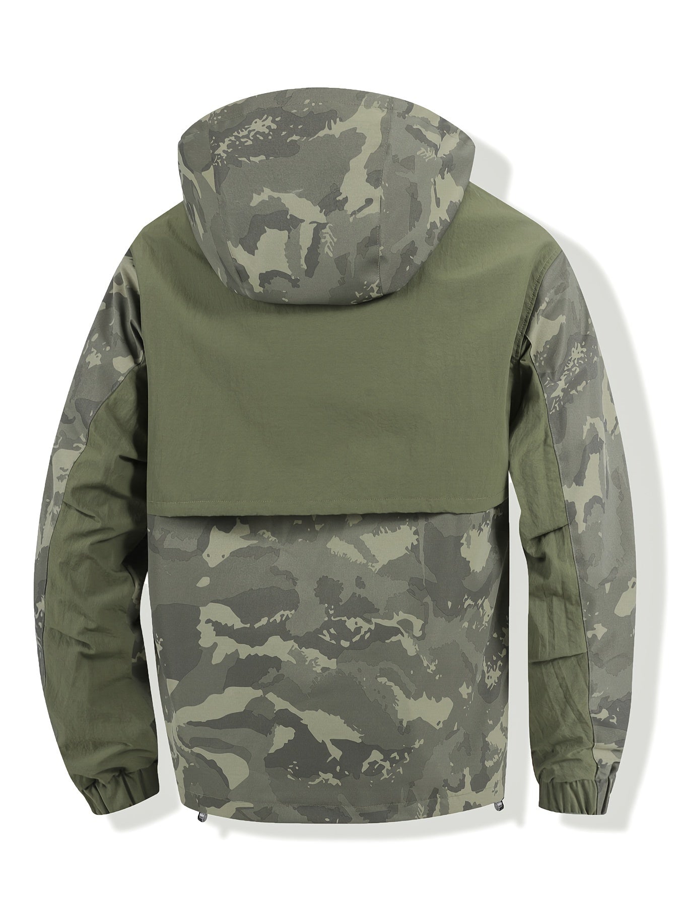 Jackson – Trendy camouflage heren windbreaker met rits