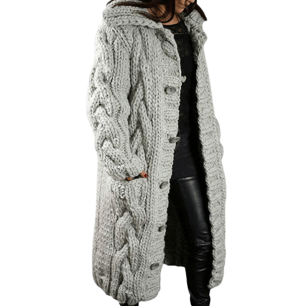 Demy - Trendy gebreid dames vest - Felesty