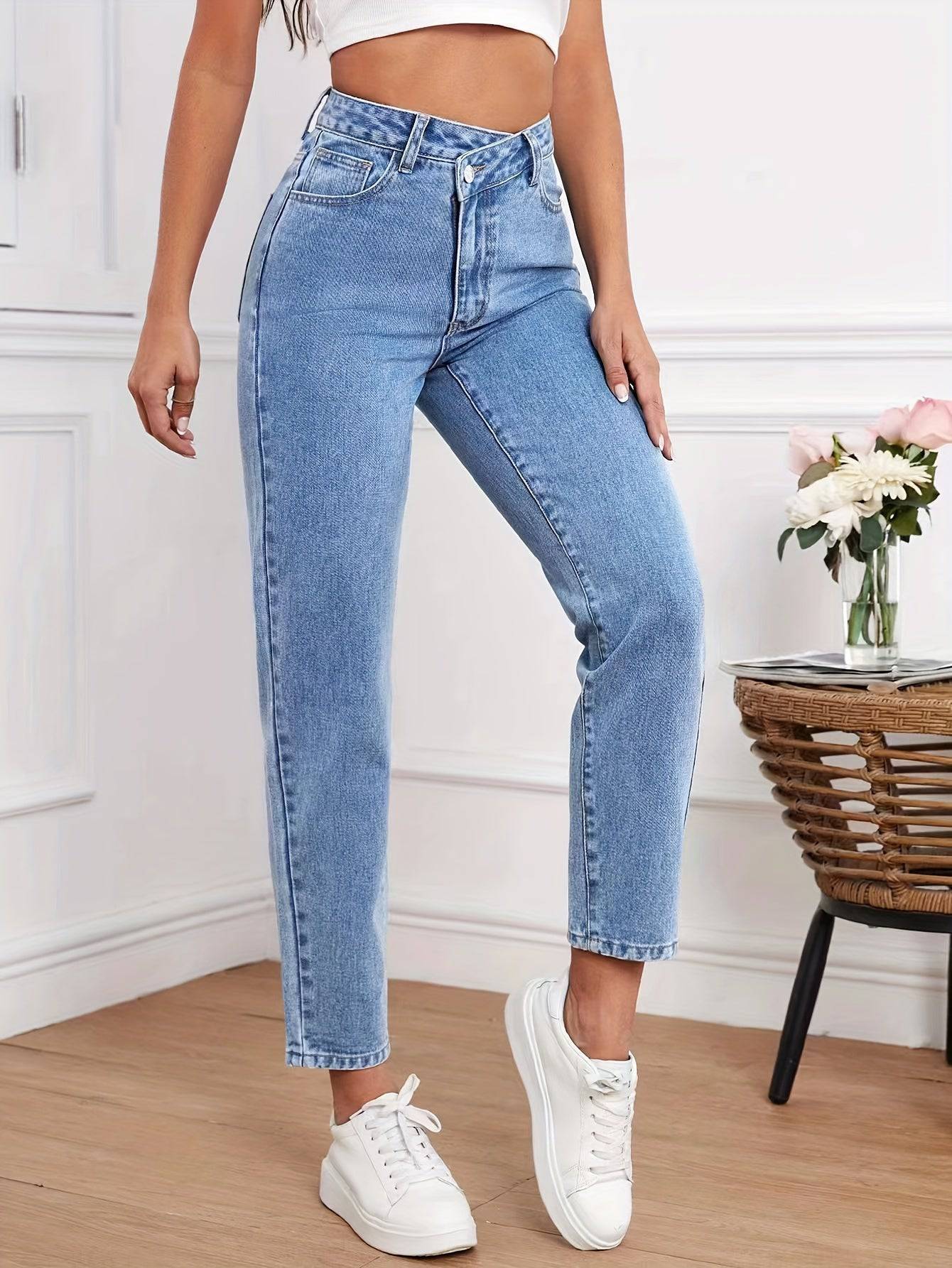 Felesty - Straight leg dames jeans - Felesty