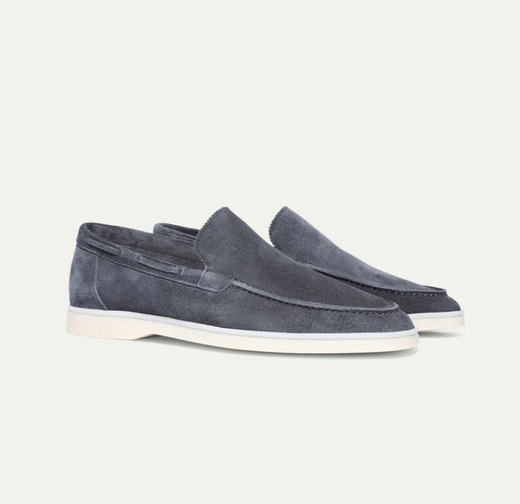 James - Comfortabele suéde loafers - Felesty