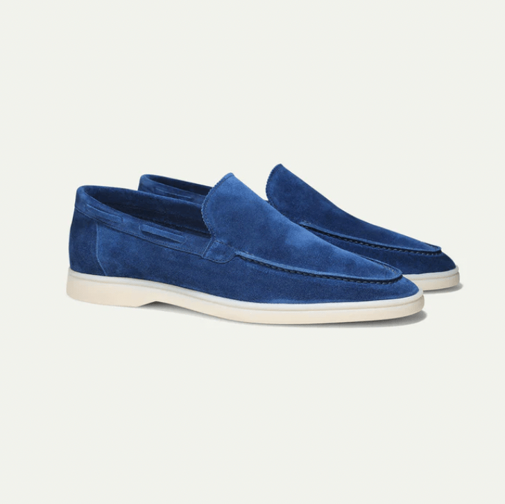 James - Comfortabele suéde loafers - Felesty