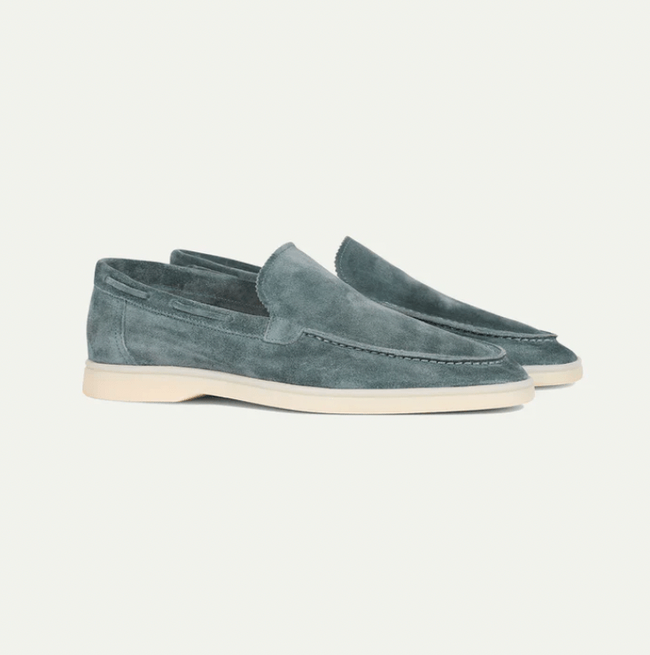 James - Comfortabele suéde loafers - Felesty