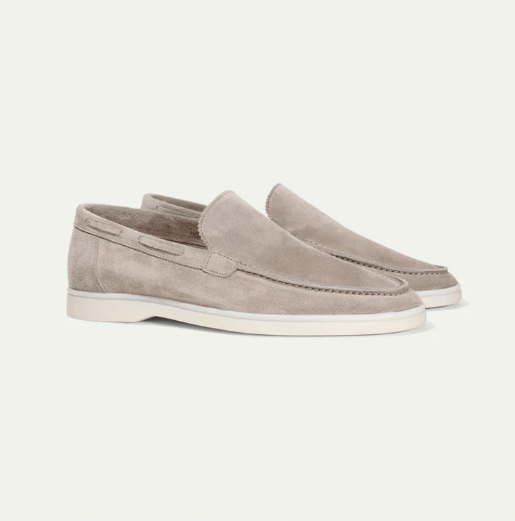 James - Comfortabele suéde loafers - Felesty