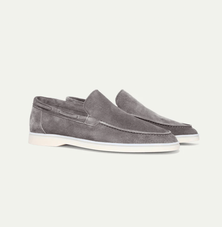 James - Comfortabele suéde loafers - Felesty