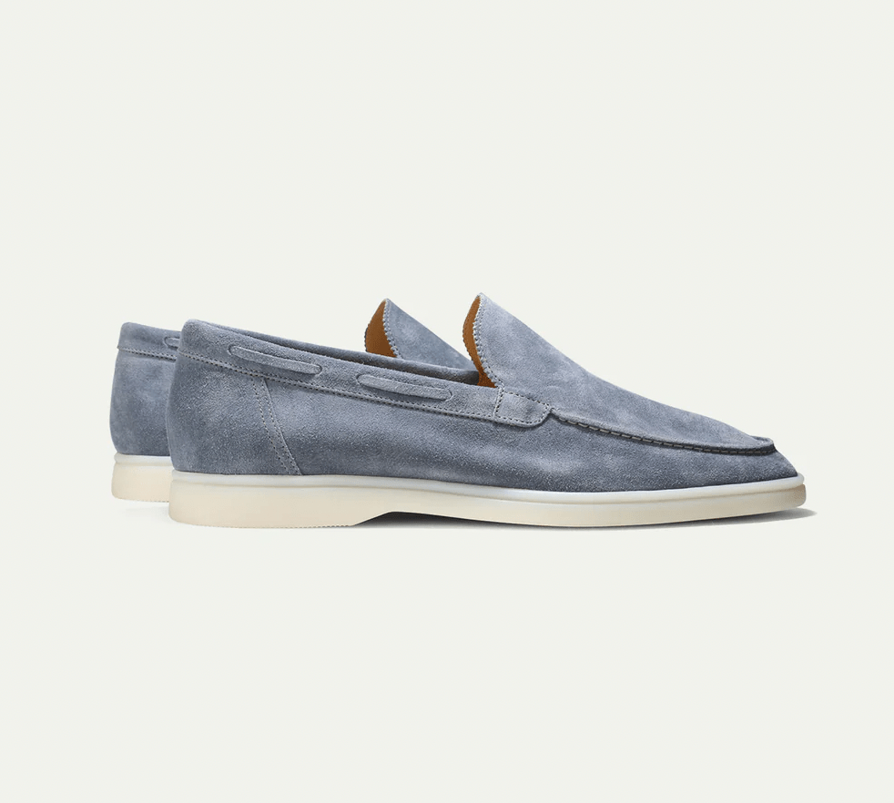 James - Comfortabele suéde loafers - Felesty