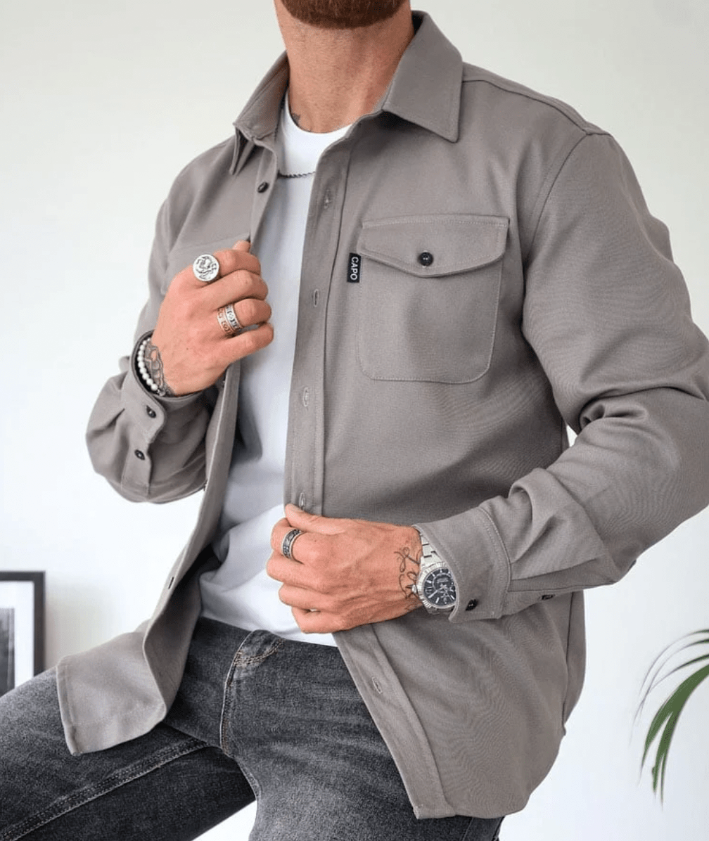 Jones - Casual overhemd voor Heren - Felesty