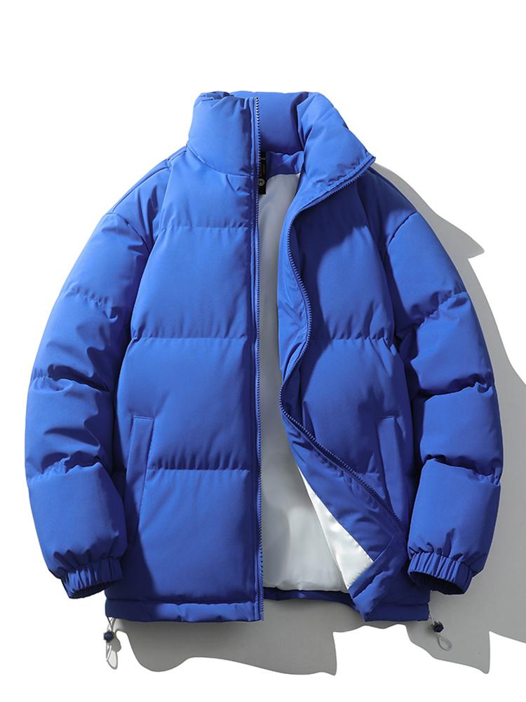 Hugo - Stijlvolle gewatteerde oversized puffer heren jas