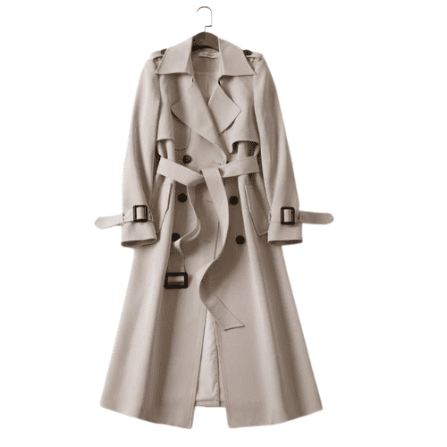 Liselot - Trenchcoat met reverskraag voor Dames - Felesty