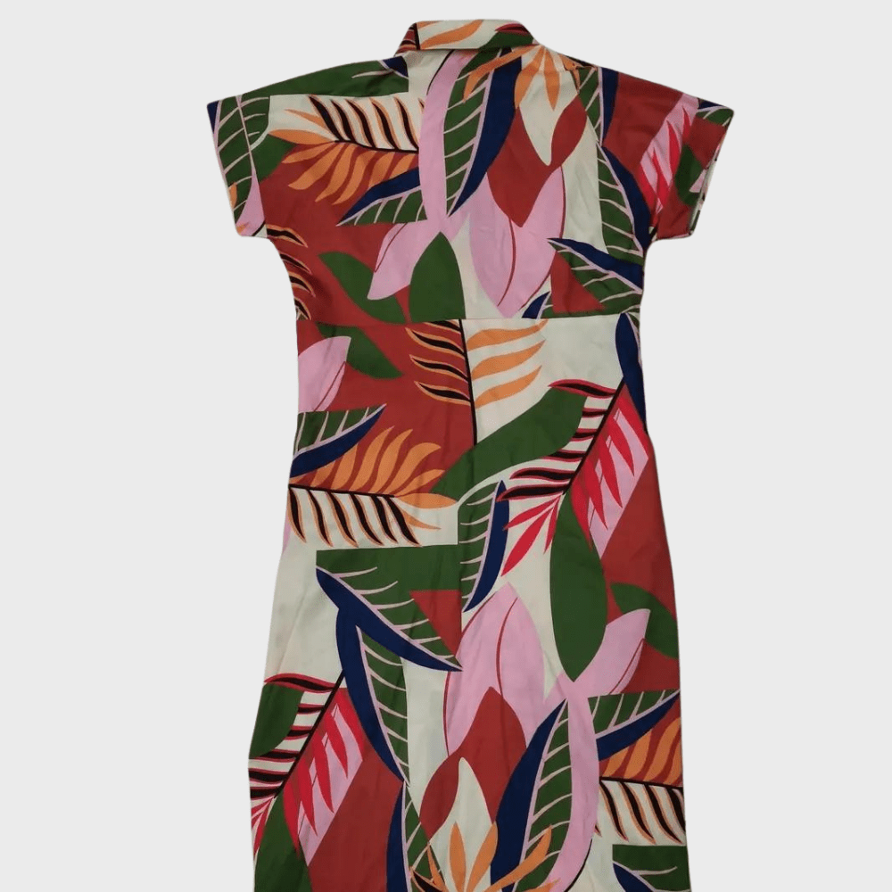 Savannah - Elegante Tropical Zomerjurk - Felesty