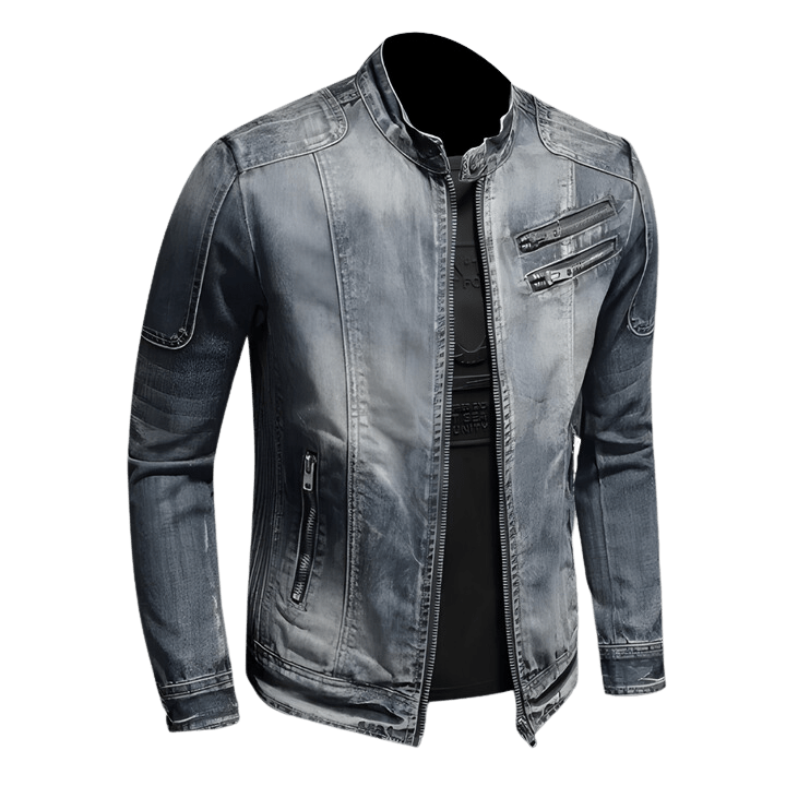 Willem - Stijvolle Denim Jas voor Heren - Felesty